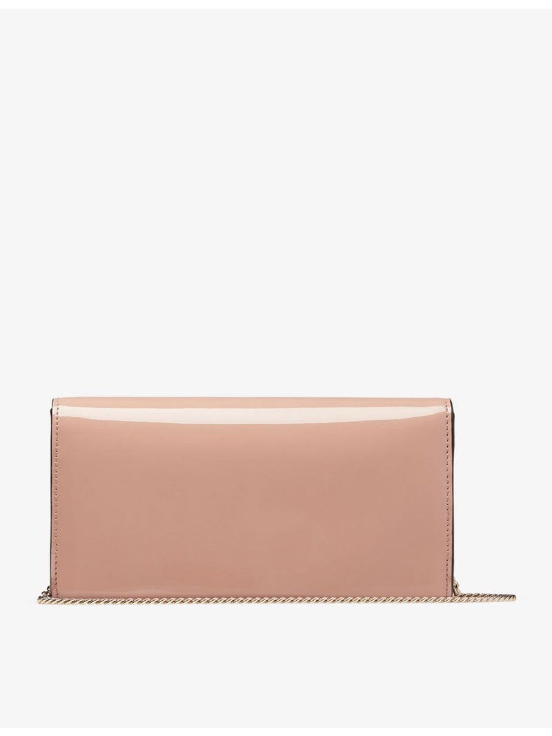 Jimmy Choo Emmie patent-leather clutch, UK version