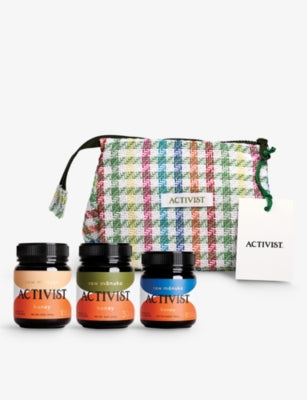 ACTIVIST raw manuka honey survival kit with three MGO grades (British brand)