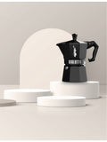 Bialetti aluminium espresso maker six-cup - British product