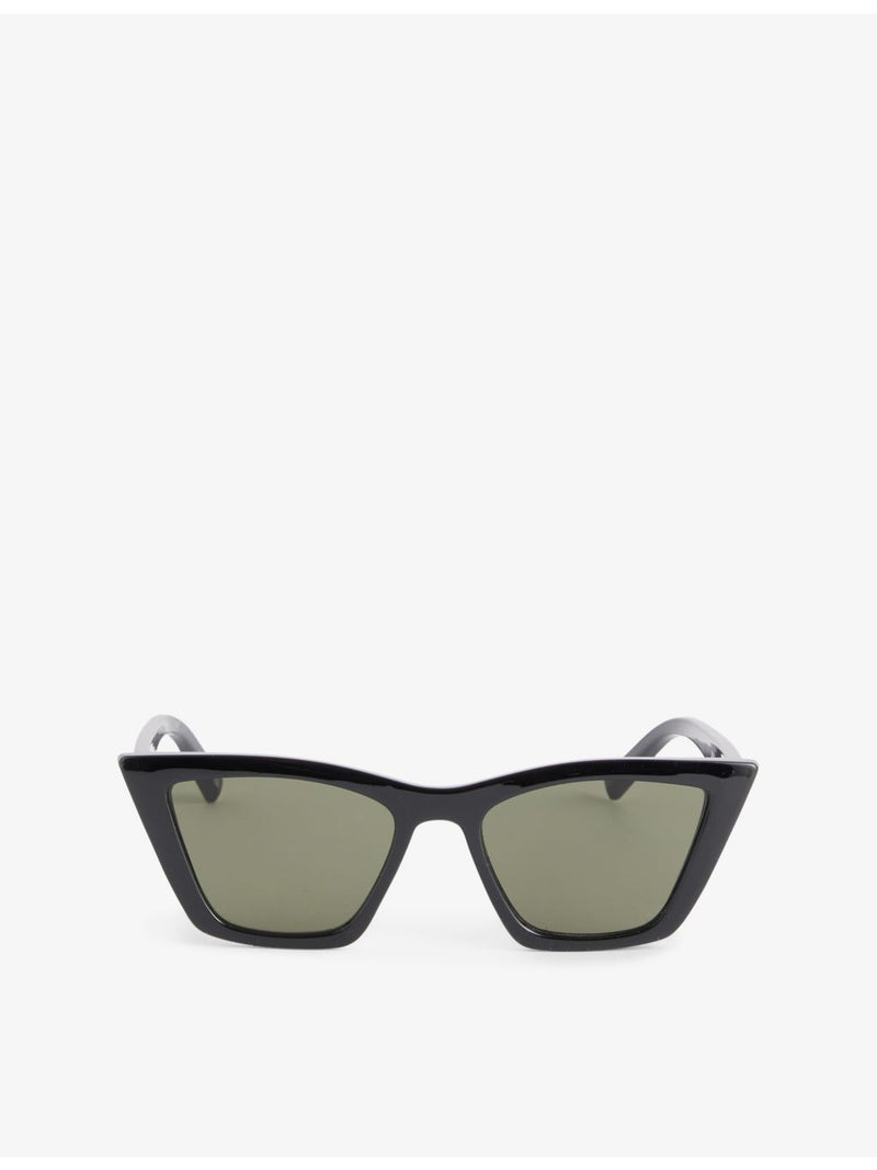Le Specs Velodrome cat-eye acetate sunglasses, UK version