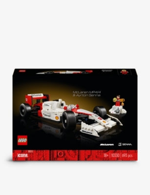 LEGO building set McLaren MP4/4 with Ayrton Senna, 693 pieces (British brand)
