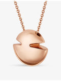 Bulgari Cabochon 18ct rose-gold pendant necklace, imported from the UK