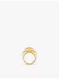 Bulgari Cabochon 18ct yellow-gold ring (British brand)