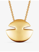 selfridges Bulgari Cabochon 18ct Yellow-Gold Pendant Necklace- Buy online at McGrocer