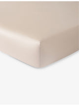 selfridges Yves Delorme Triomphe King Cotton Fitted Sheet 200cm x 150cm- Buy online at McGrocer