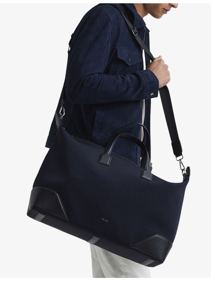 Reiss Elliot nylon holdall travel bag, imported from the UK