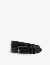 selfridges Reiss Dante Adjustable Leather Belt 3.5cm- Buy online at McGrocer