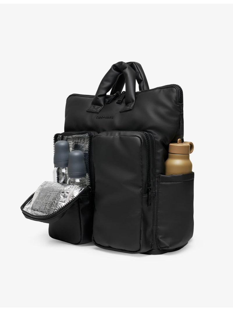 Tiba + Marl Ozzy shell tote bag in polyester - British product