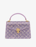 Bvlgari Serpenti Forever Suede Top-Handle Bag