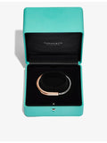 Tiffany & Co. Lock diamond bangle 18ct gold, imported from the UK