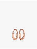 Tiffany & Co lock diamond earrings 18ct rose gold - British product