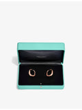 Tiffany & Co lock diamond earrings 18ct rose gold - British product