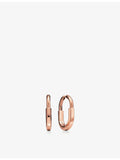 Tiffany & Co. Lock rose gold earrings medium, imported from the UK