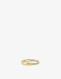 Tiffany & Co. Lock 18ct yellow-gold and 0.17ct diamond ring