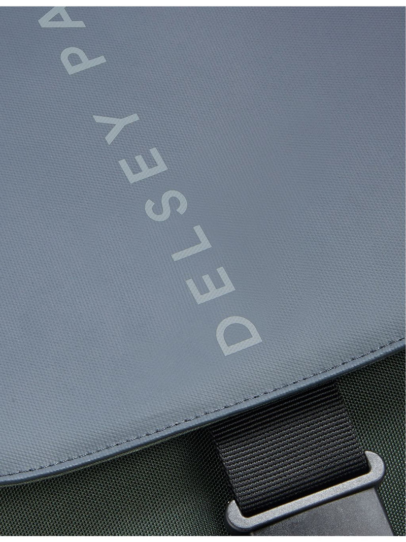 Delsey Securflap backpack anti-theft design, UK version