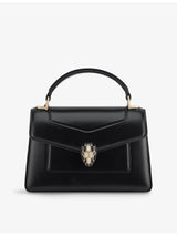selfridges Bvlgari Serpenti Forever Leather Top-Handle Bag- Buy online at McGrocer