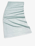 Bvlgari Lettere Maxi silk and wool-blend scarf 70x180cm, UK version