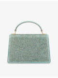Bvlgari Serpenti Forever mini suede handbag with crystal embellishment (British brand)