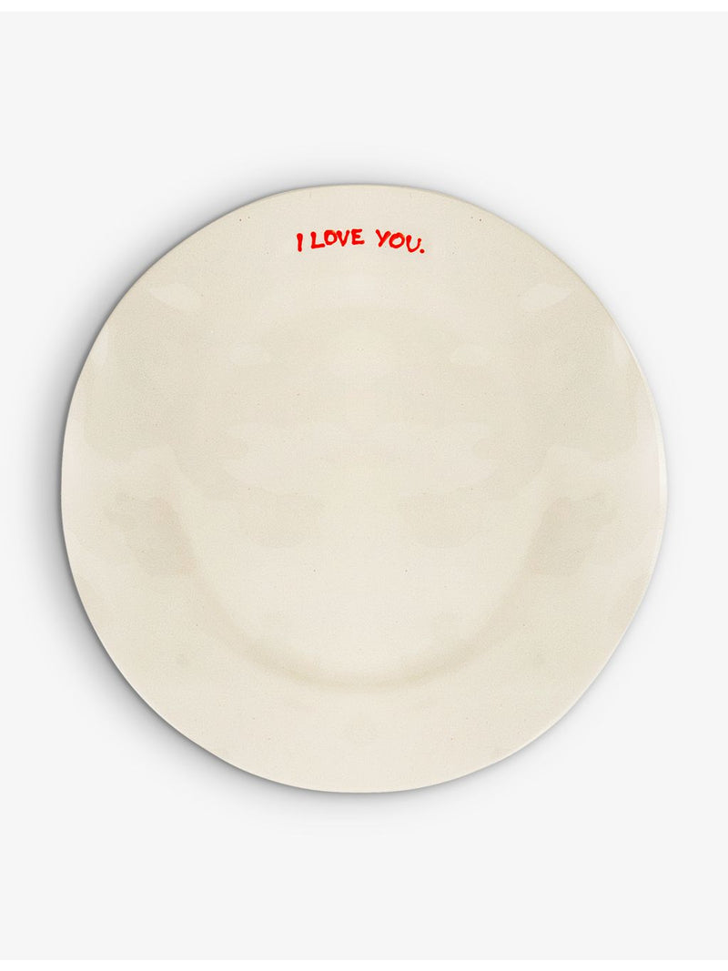 Anna Nina I Love You ceramic plate 22cm, imported from the UK