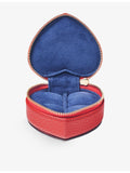 Aspinal of London heart-shaped leather ring box - British product