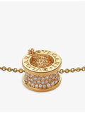 Bvlgari B.zero1 diamond pendant necklace 0.87ct yellow gold - British product