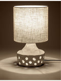 Serax Sophie Casier Oya ceramic table lamp 42cm, imported from the UK