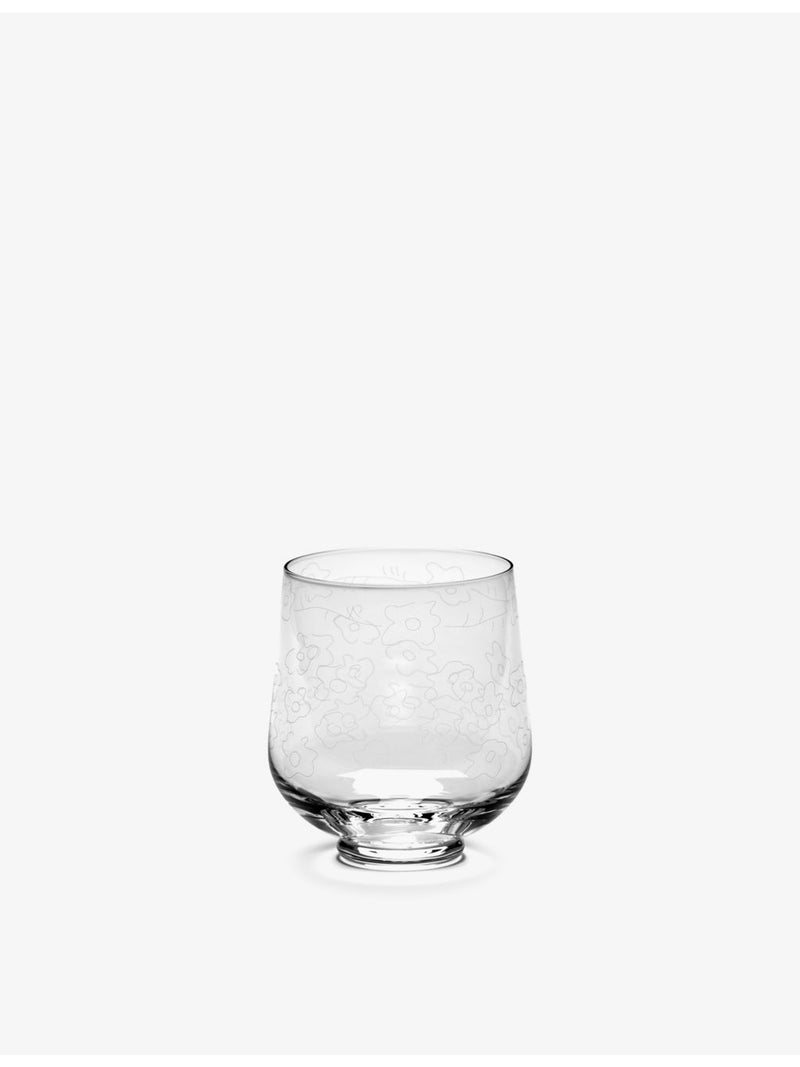 Serax x Marni Dark Viola glasses set of four (British brand)