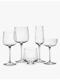 Serax x Marni Dark Viola glasses set of four (British brand)