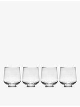 selfridges Serax x Marni Midnight Flowers Dark Viola Glasses Set of Four- Buy online at McGrocer