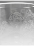 Serax Marni Midnight Flowers glasses set of four, imported from the UK