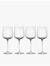 selfridges Serax x Marni Midnight Flowers Red Wine Glasses Set of Four- Buy online at McGrocer