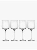 Serax Marni Midnight Flowers glasses set of four, imported from the UK
