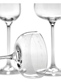 Serax Marni champagne coupe glasses set of four, Midnight Flowers, UK version