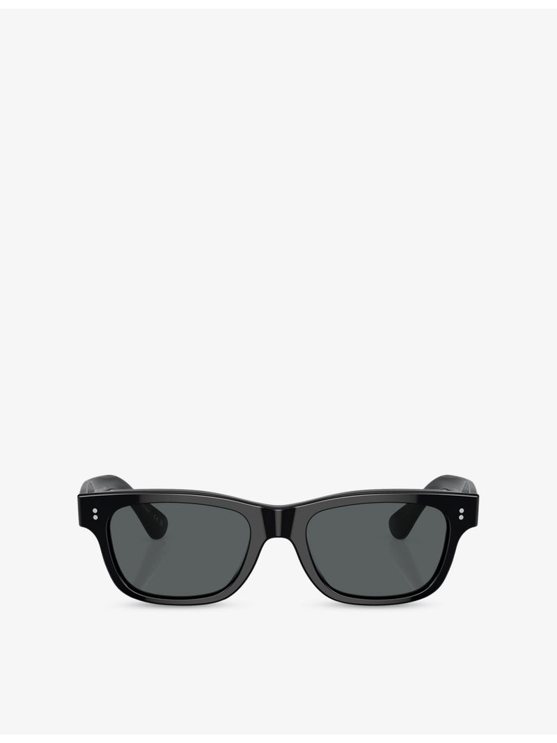 Oliver Peoples Rosson rectangular acetate sunglasses - British product