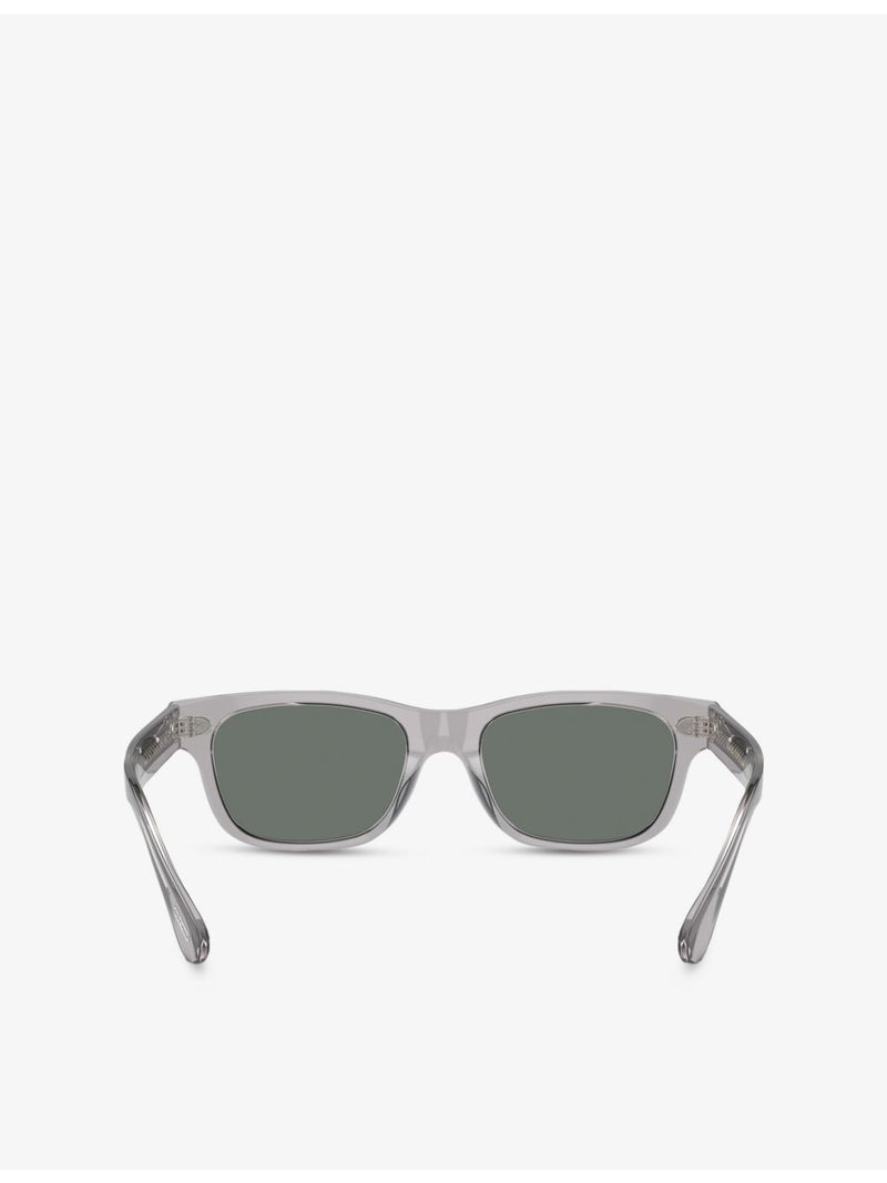 Oliver Peoples Rosson rectangle-frame acetate sunglasses - British product