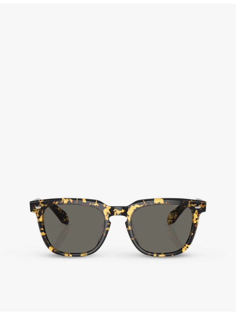 Oliver Peoples OV5546SU rectangle acetate sunglasses, UK version