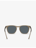 Ray-Ban RB2210 round-frame acetate sunglasses, imported from the UK
