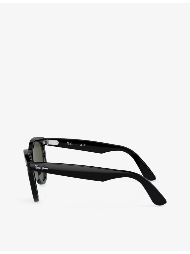 Ray-Ban RB2241 round frame acetate sunglasses (British brand)