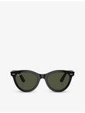 Ray-Ban RB2241 round frame acetate sunglasses (British brand)