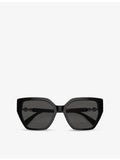Swarovski SK6016 irregular-frame acetate sunglasses, imported from the UK