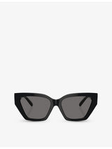 selfridges Tiffany TF4218 Irregular-Frame Acetate Sunglasses- Buy online at McGrocer