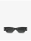 Versace VE4465 rectangle frame acetate sunglasses - British product
