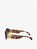 Versace VE4466U tortoiseshell sunglasses, imported from the UK