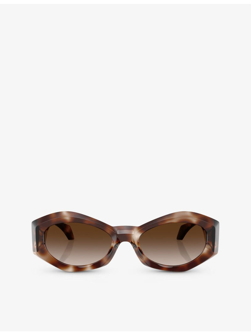 Versace VE4466U tortoiseshell sunglasses, imported from the UK