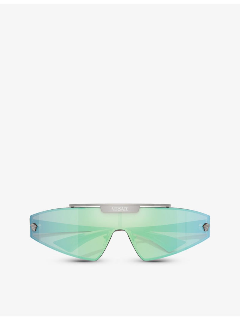 Versace VE2265 acetate sunglasses with irregular frame - British product