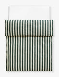 HAY Ete stripe-print king cotton duvet cover - British product