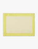 HAY Ram colour-block cotton placemat 40cm x 40cm - British product