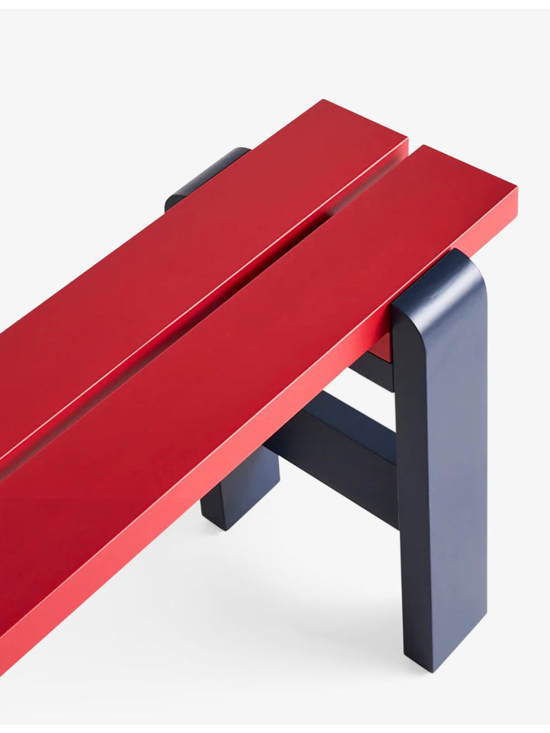 HAY Weekday Bench Duo 111 steel pinewood bench 111cm (British brand)