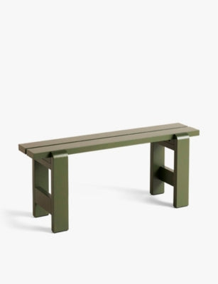 HAY Weekday Bench W111 pinewood plank bench 111cm, imported from the UK