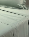 Yves Delorme Triomphe Veronese Bordered Cotton Double Flat Sheet 240 x 295 cm